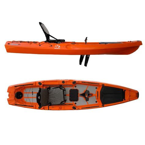 So, if youre on the hunt for your next or first pedal kayak, keep on reading Topics Covered in This Article What Is a Pedal Kayak GILIs Top Picks 6 of the Cheapest Pedal Kayaks on the Market Riot Kayak Mako 10 HooDoo Impulse 120 Enjoy Kayaks Bay 10 Convertible Enjoy Kayaks Bay 12 Convertible Hobie Mirage Passport 10. . Hoodoo impulse 120